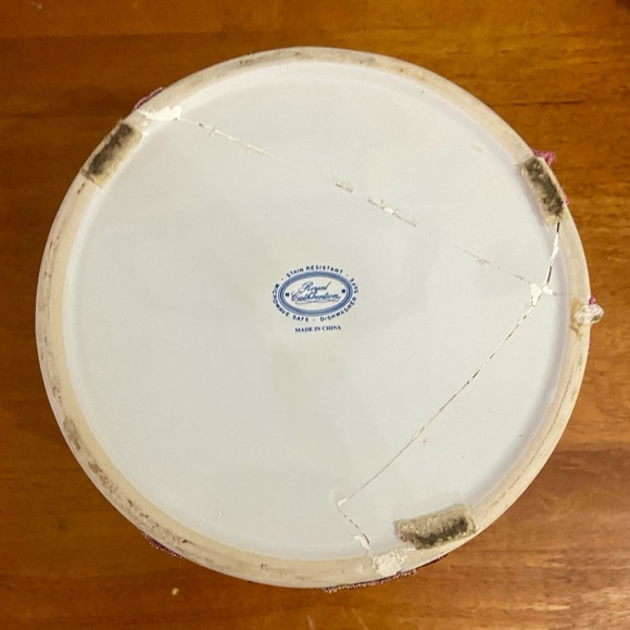 Vintage, Blue Willow -Floral One of a kind Memory Jar 9.5in H x 7.5in - Picture 12 of 13